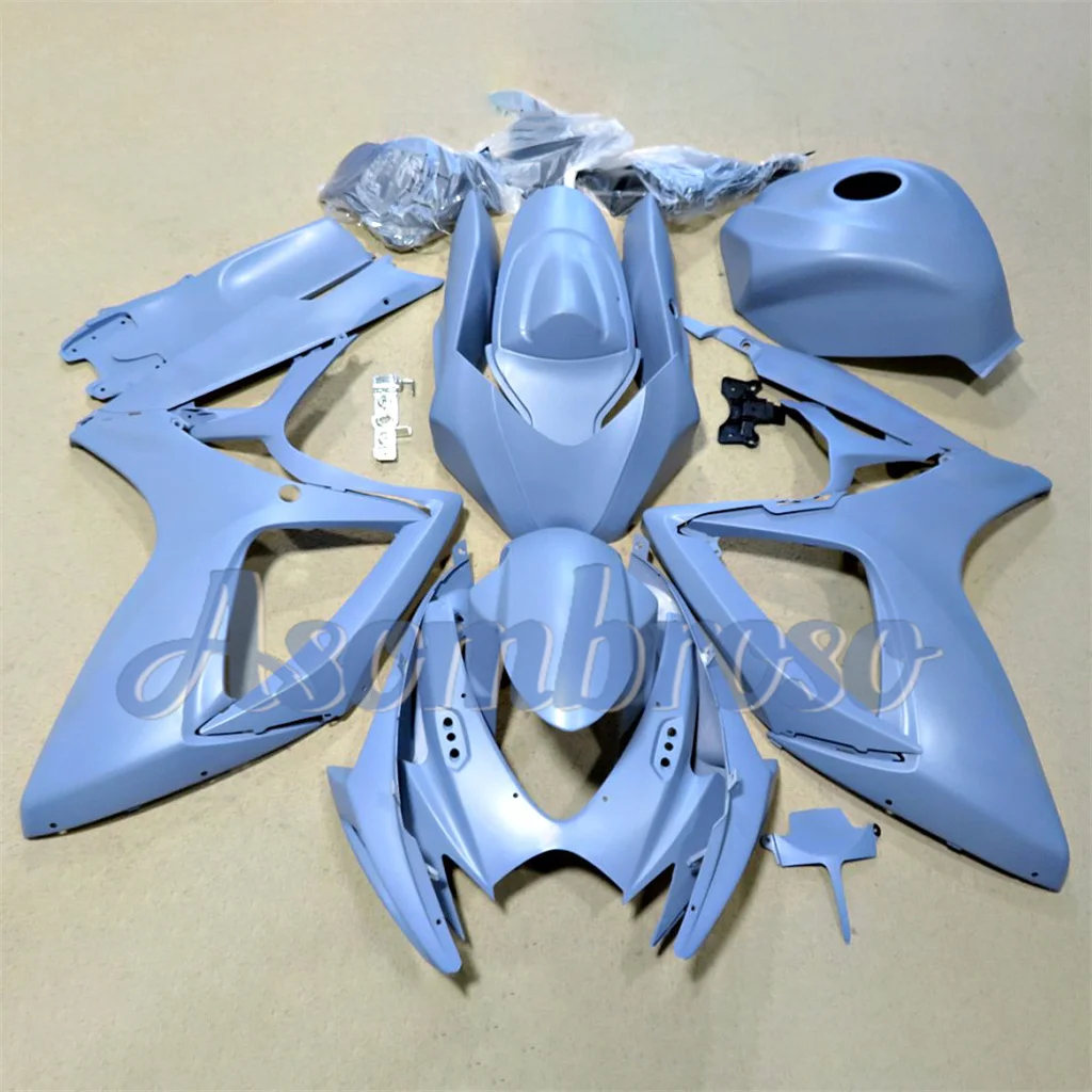 Aftermarket Fairing Kit Fit For GSX-R600 750 GSXR600 GSXR750 2006 2007 K6 K5 k7 High Quality  Injection Nardo Grey Bodywork set