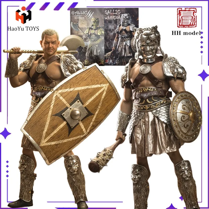 HHMODEL X HAOYUTOYS Oryginalny 1/6 Wojownik Galowski z Terenu Polowania, Gotowy Produkt, Ruchoma Figurka Żołnierza, Model Zabawka na Prezent
