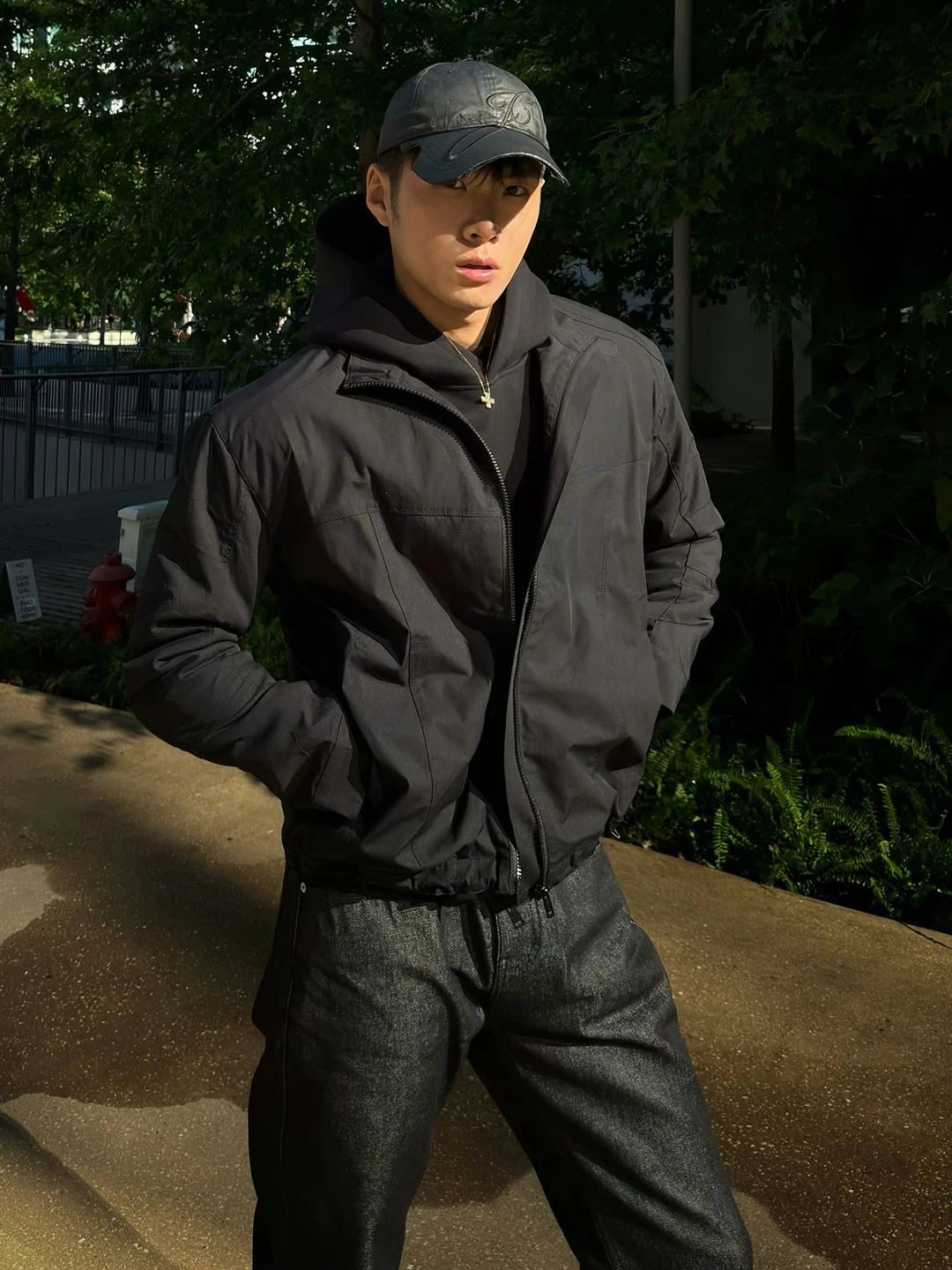 

Bla ort Bomber Jaet Cotton Suit Men's Autumn Winter American Sle Haome Flight Jaet Zipper Closure Warmth Outerwear