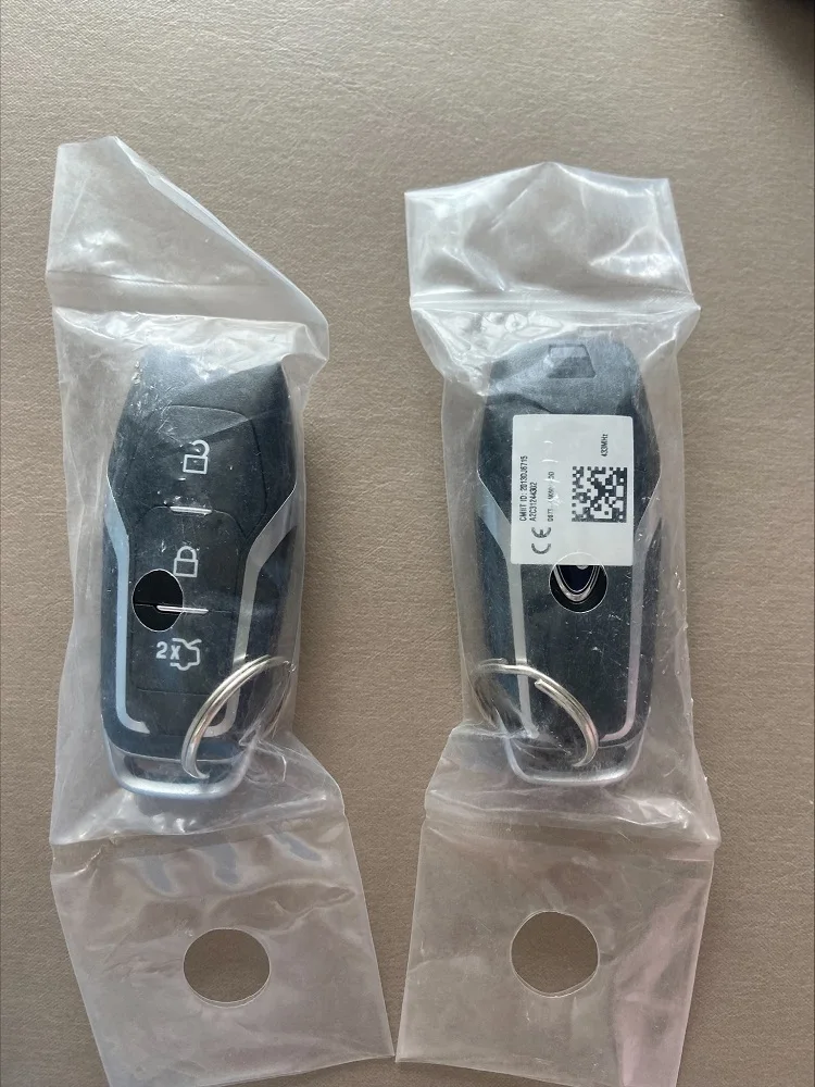 CN018037 OEM FCC DS7T-15K601-DD Smart Card Remote Car Key 3 Buttons 433MHz 49 Chip for Ford Mondeo Edge S-Max Galaxy 2014-2018