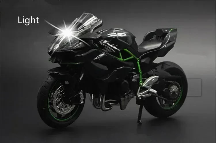 Modell Spielzeug Sammlung Modell Lustig 1:12 Elektronische Sound und Licht Motorrad Motor Legierung Kinder Kind Geburtstag Geschenk
