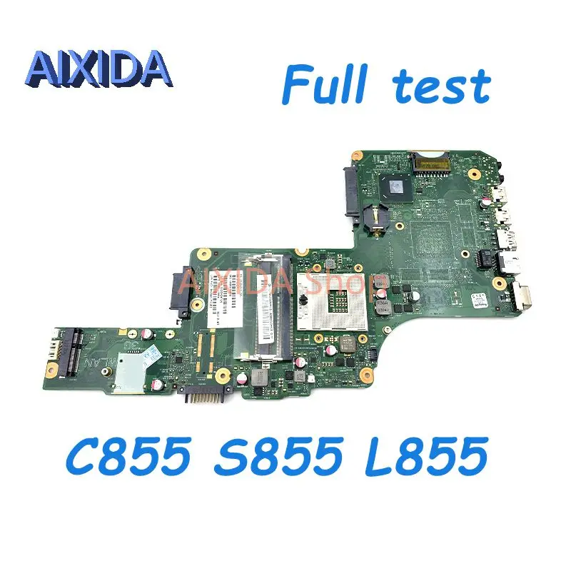 

AIXIDA 6050A 2491301 В 000275070 Основная плата для Toshiba Satellite C855-S5206 C855 S855 L855, материнская плата для ноутбука HM76 DDR3, полный тест