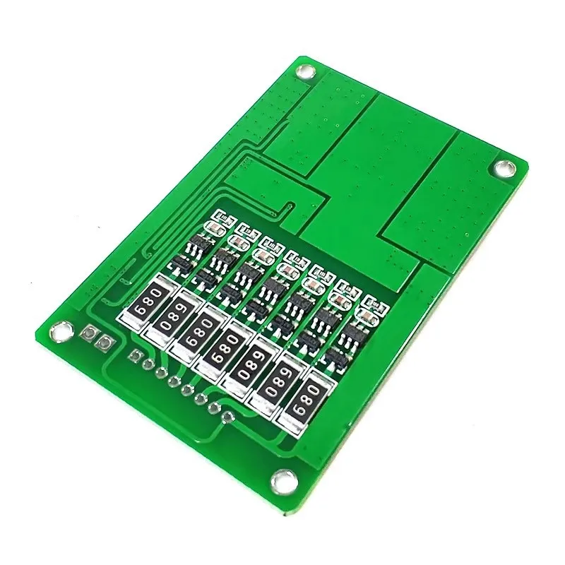 7S 259V 294V 18650 Lithium Battery Protection Board with Balance Charge Discharge 15A Current Limit for E Bike