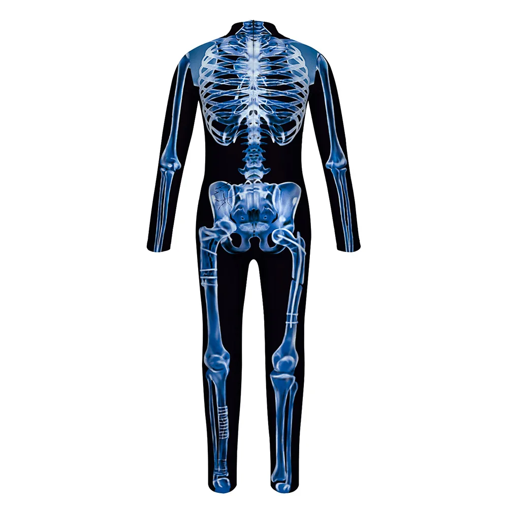 Bambini Muscle Skeleton Superhero Cosplay body ragazzi ragazze Hero Attack on Titan tuta Halloween Party Game Zentai Suit