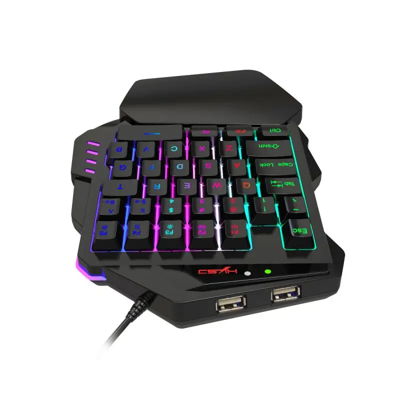 Ps3 Durable Responsive Easy To Use Versatile Stylish One-handed Gaming Keyboard Portable Gaming Keyboard Outstanding