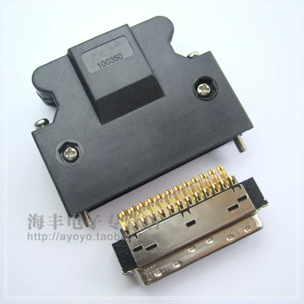 Original new 100% servo connector SCSI-14P 20P 26P 36P 50P male plug
