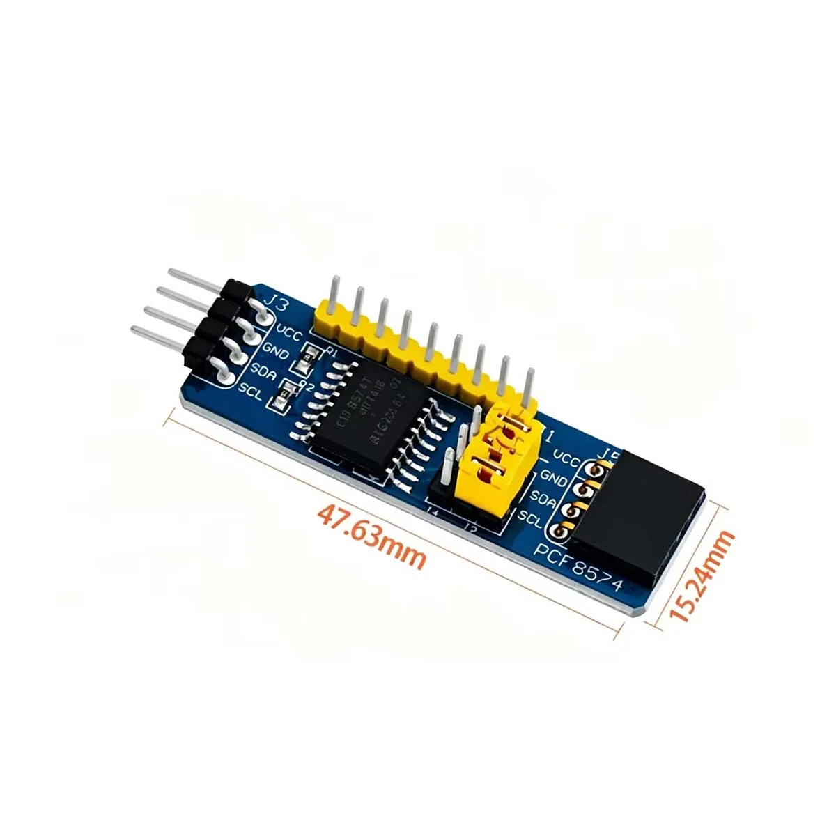 2Pcs PCF8574 IO Expansion Board I/O Expander I2C-Bus Evaluation Development Module for Arduino & Raspberry Pi