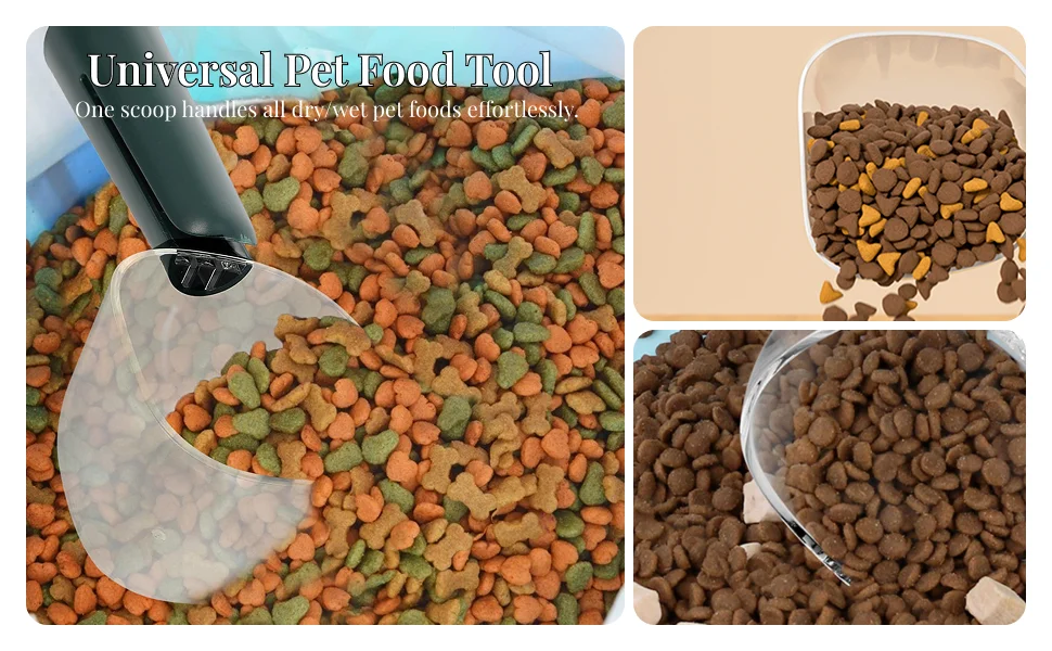 Cuchara medidora para perros y gatos - dispensadora de snacks