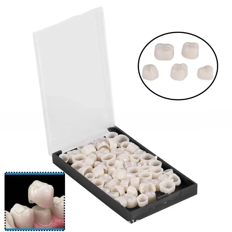 Künstliche Zähne, 60/90 Stück/Box für Mundpflege, Porzellan-Veneers und Zahnpatches, Neueste temporäre Vorderzahnkronen