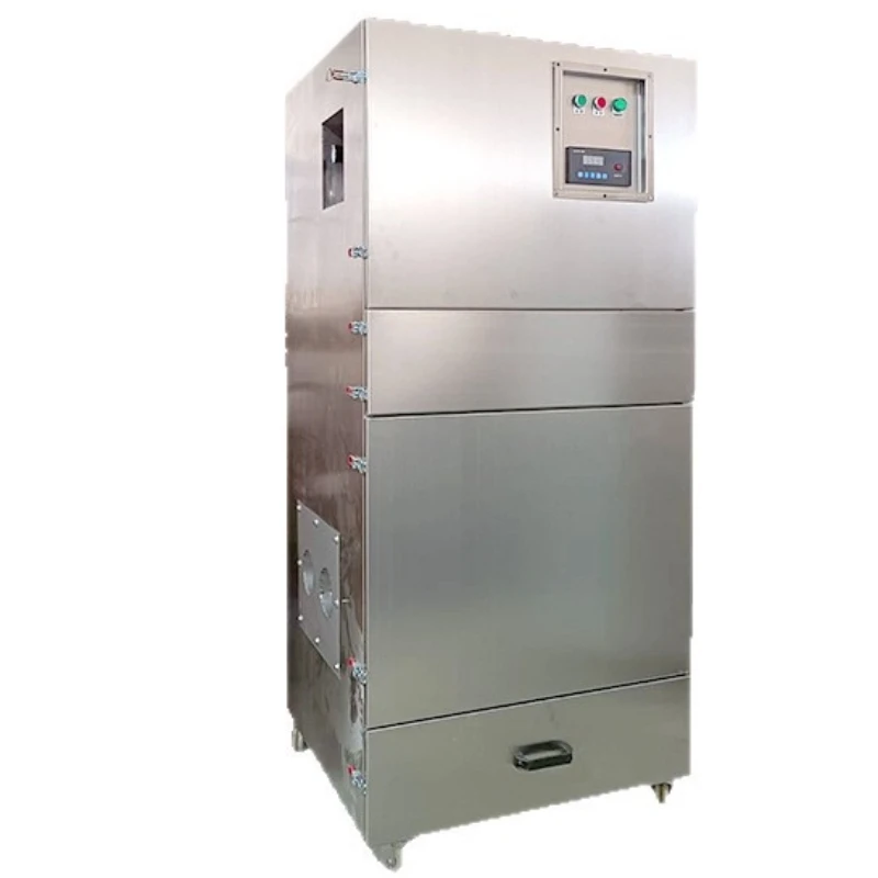 Dust wet dust collector, water level alarm detection, dust collector