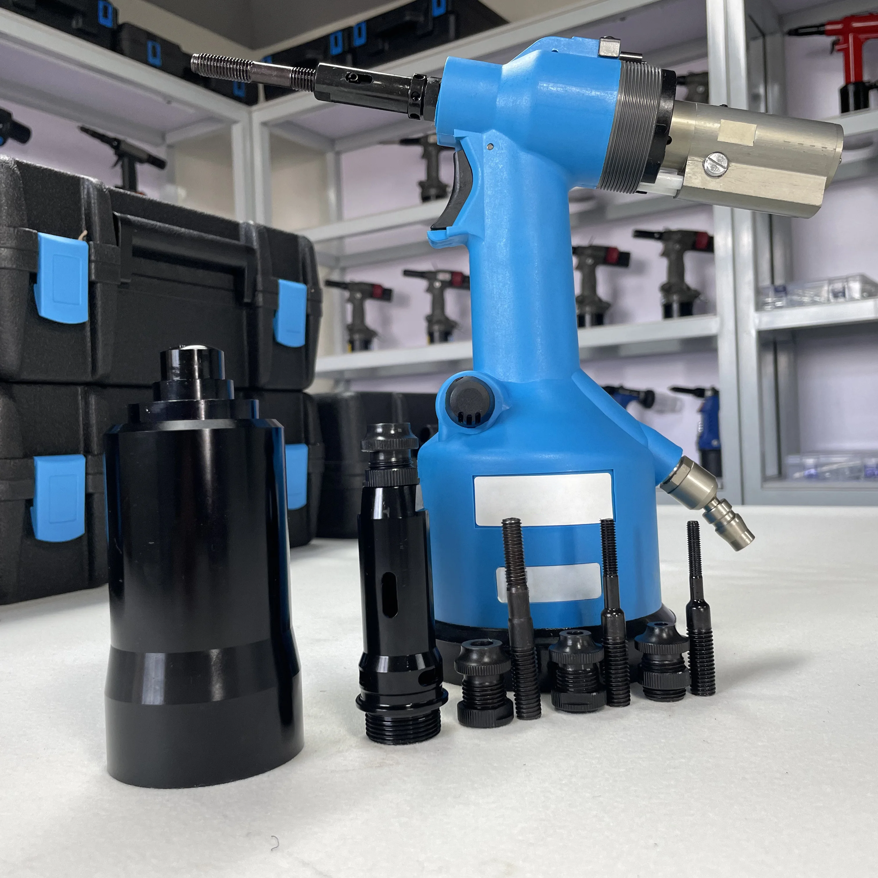 The Latest And Convenient Handheld Nut Riveting Tools M3-M12 Series Nut Pneumatic Riveter Gun