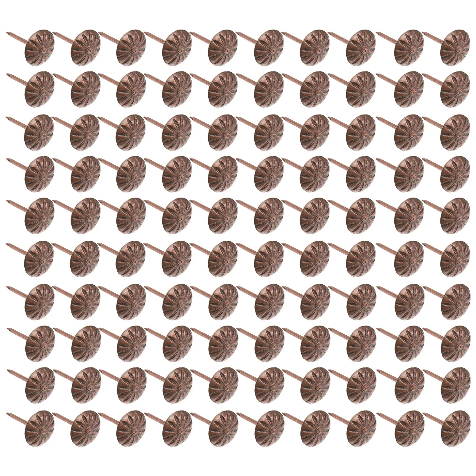 

300Pcs Red Bronze Tacks Heavy Duty Furniture Pins for Sofa Chair Bed Upholstery Decorative Trim Fastening