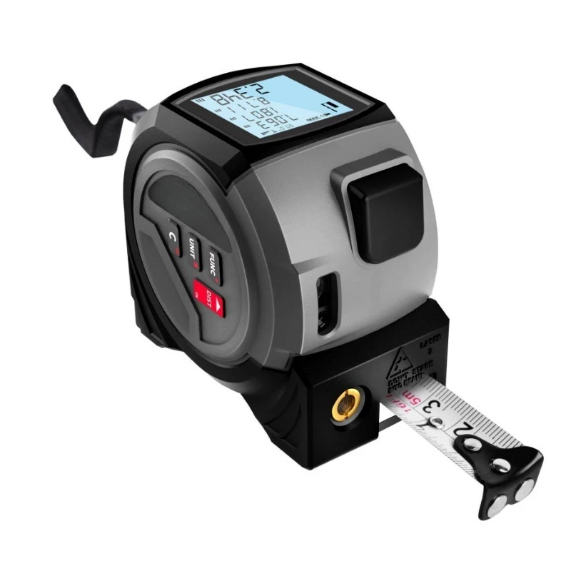 Laser rangefinder Millimeter electronic ruler Magnetic ruler Intelligent laser crosshair Handheld room measuring instrument