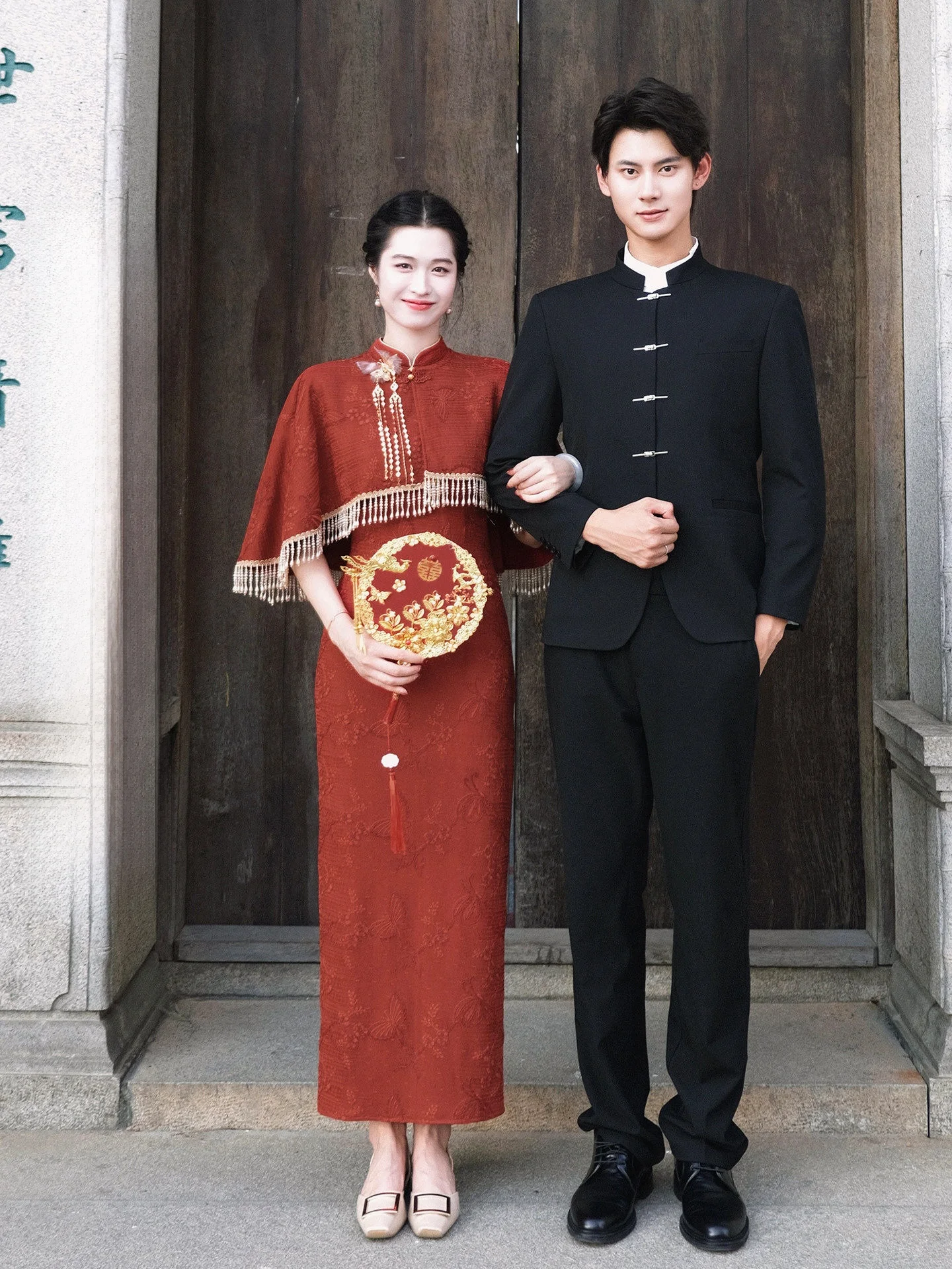 Rotes Neues Chinesisches Hochzeitskleid Dr Ling Xian Zhi He Jin Yu Liang Yuan Winter-Hochzeitskleid Dr Long Qipao für Damen