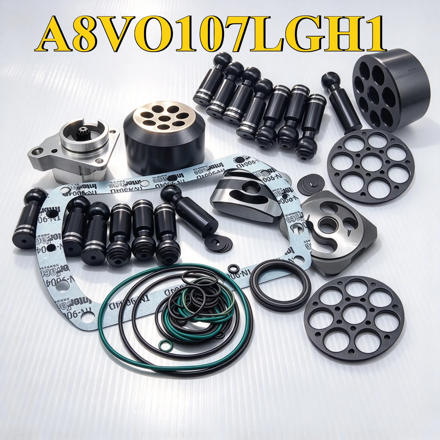 A8VO Hydraulic Pump Parts Piston A8VO107 Pump Repair Kit for A8VO107LGH1 Axial Piston Pump Spare Parts and Reconditioning Kits