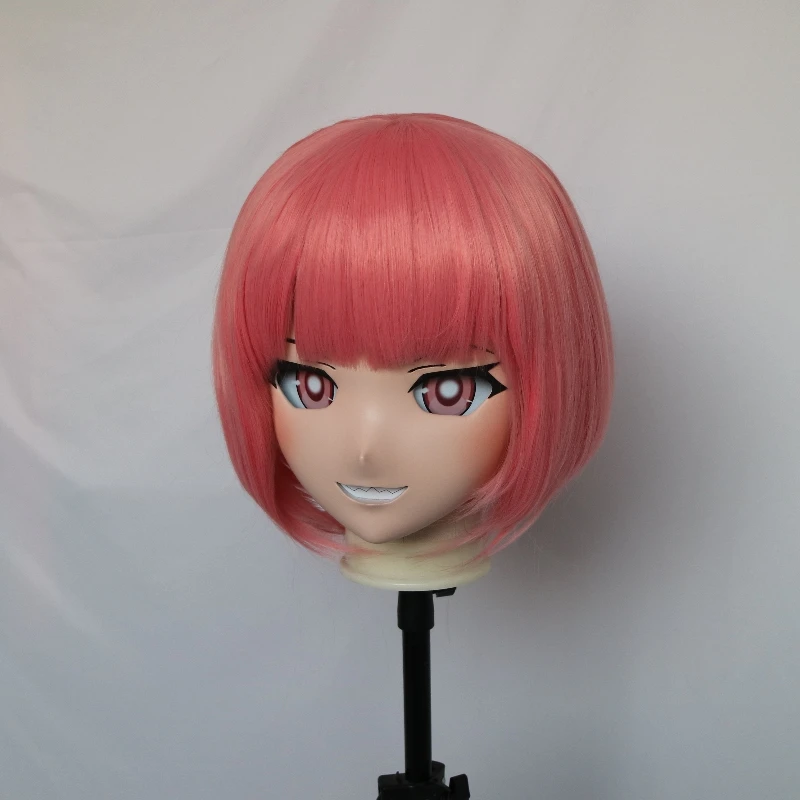 (B69) Customized Lifesize Mask Crossdressing with Backshell Silicone Anime takt op Destiny Kigurumi Mask Cosplay