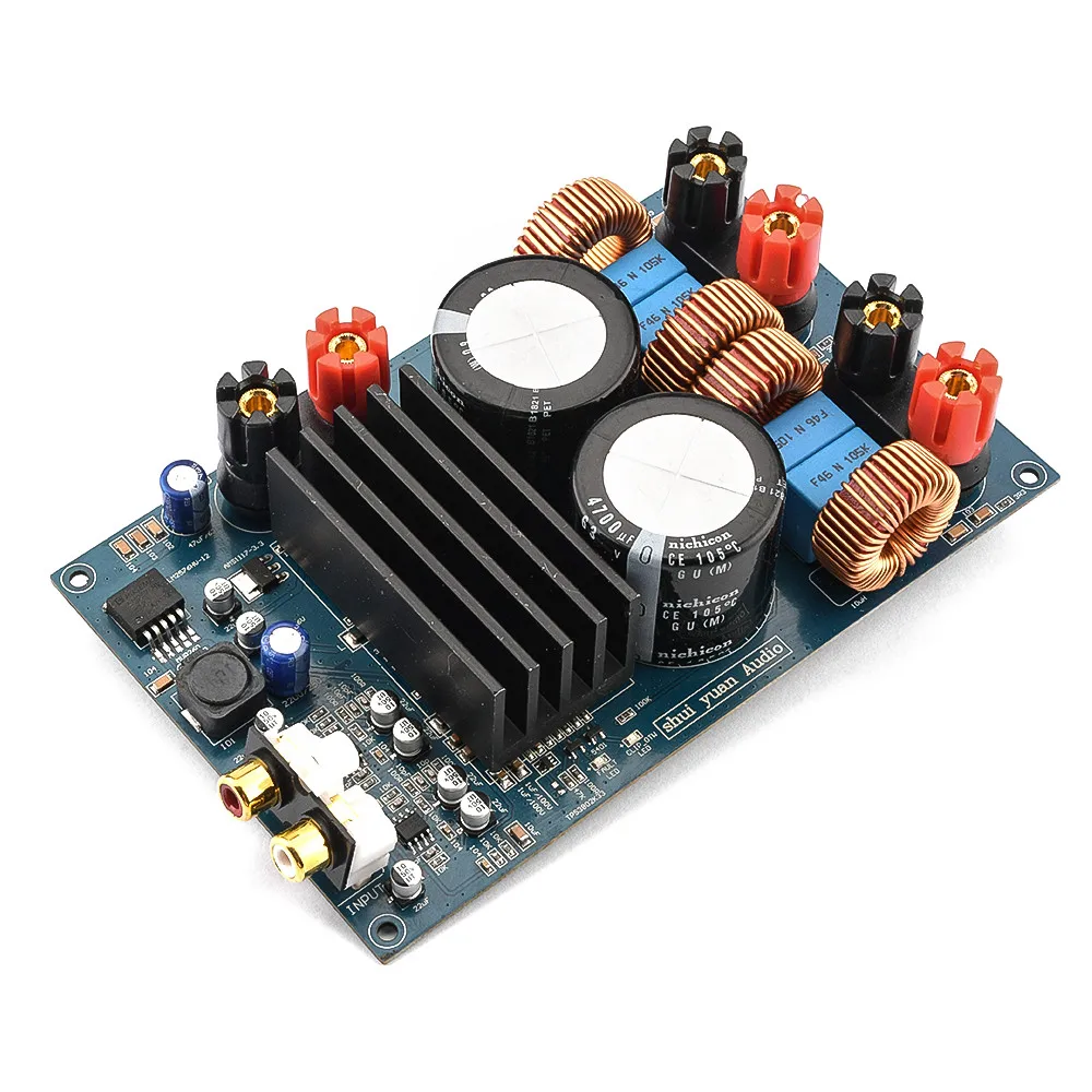 Imagem -03 - Placa Amplificadora Digital Tpa3255 Módulo Estéreo de Canal Duplo Amp Poderoso Classe d 2.0 300w Mais 300w dc 48v