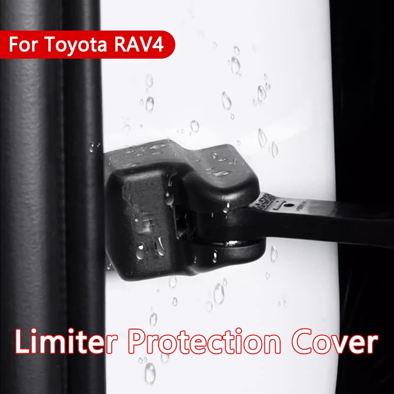 TAJIAN Door Lock Buckle Door Limiter Waterproof Cover Modification Dust-proof Decorative Accessories Suitable For RAV4/Wildlande