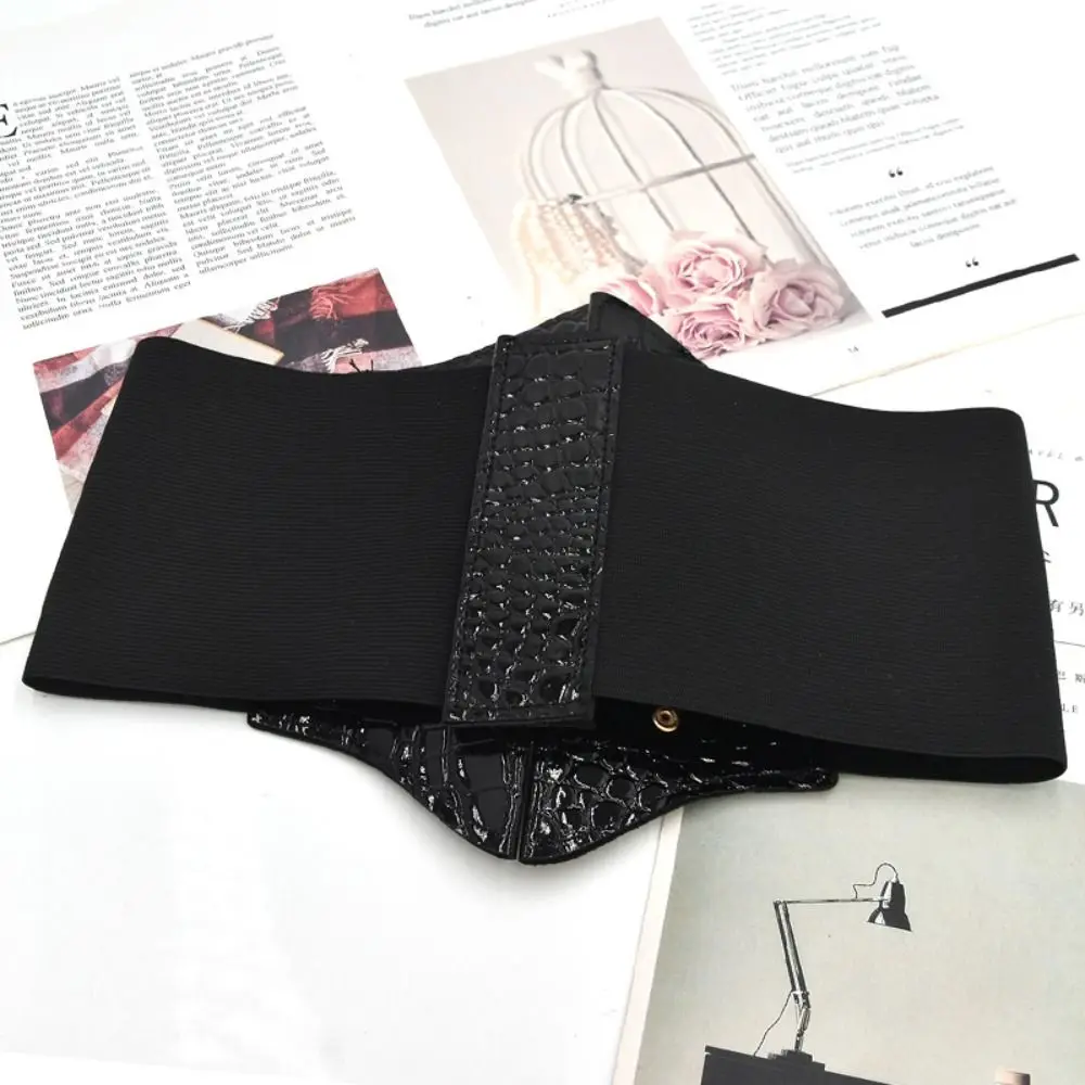 شخصية بو الجلود الحب مشبك فستان Cummerbunds حزام مطاطا الإناث حزام عالية الخصر واسعة حزام خصر النساء