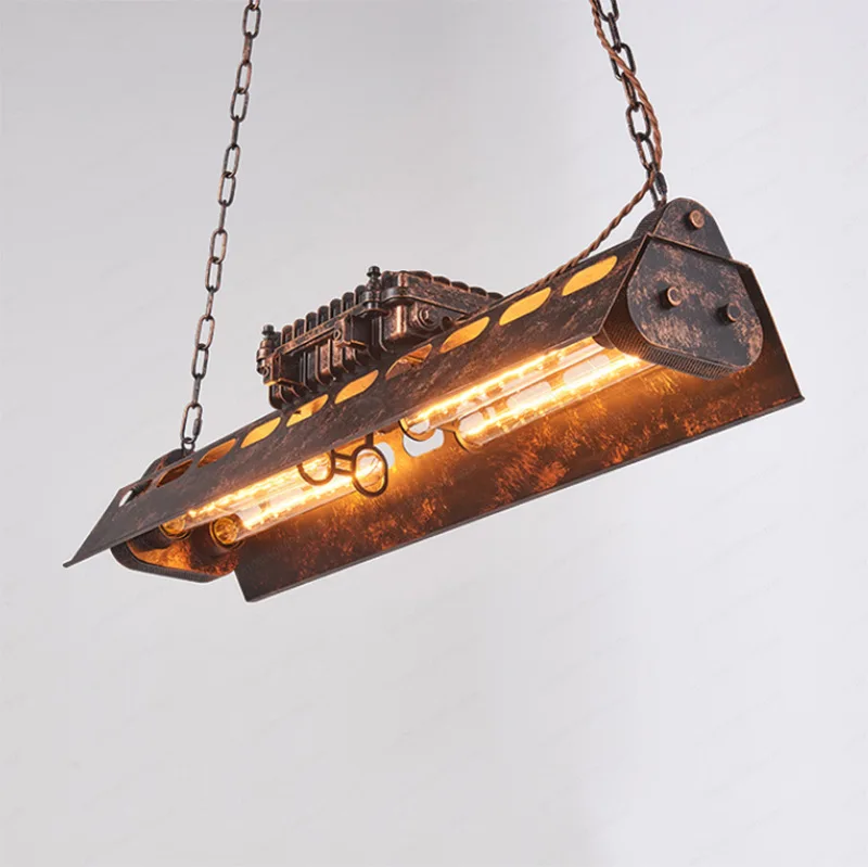 Industrial style retro restaurant lamp creative personality cafe bar desk lamp American internet cafe office lamp