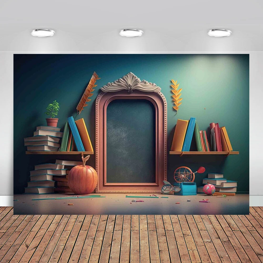 

Back To School Photography Backdrop First Day Baby Shower Birthday Photo Photographic Party Background Photo Studio Photocall