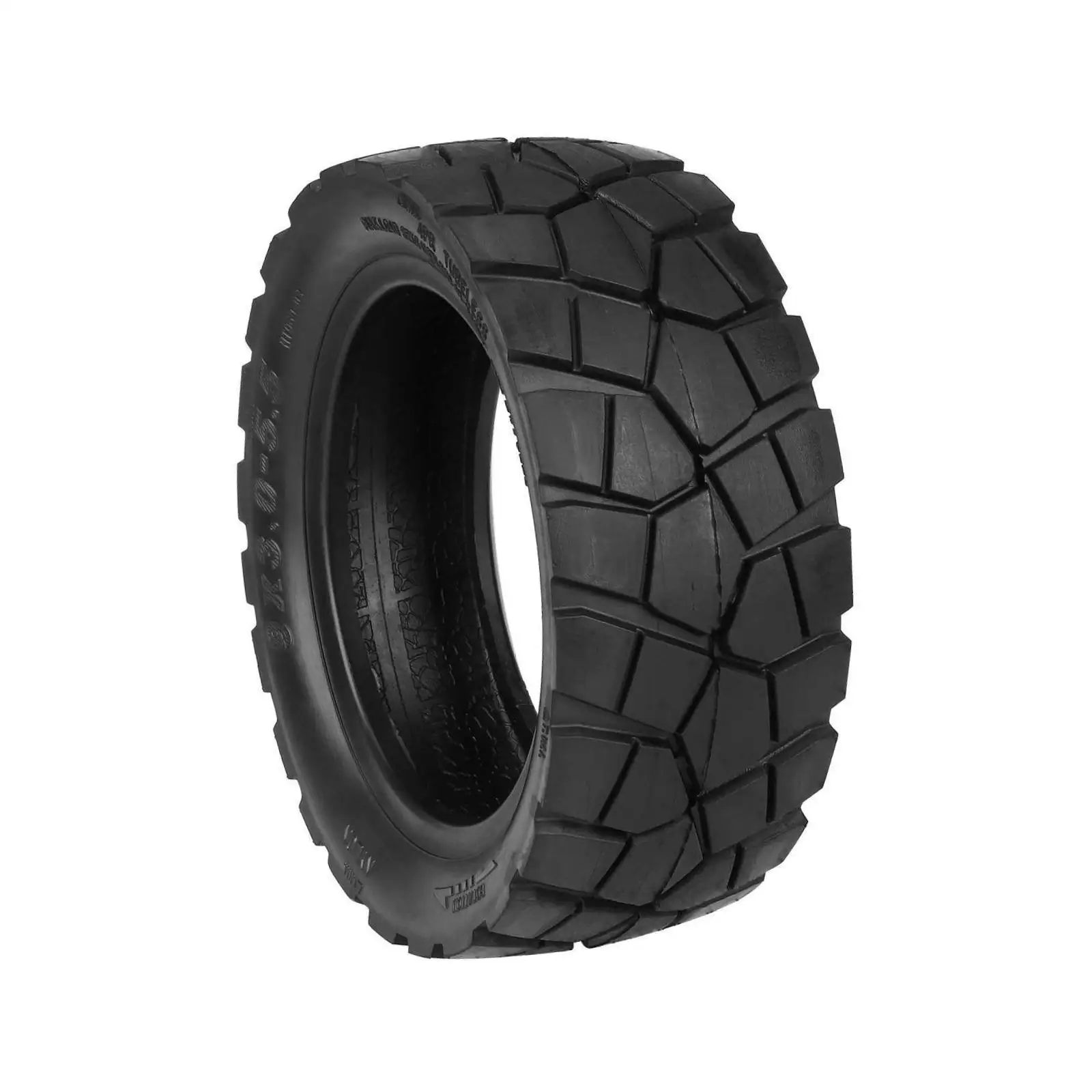

Vacuum Tubeless Tire, 9x3.0-5.5 Tubeless Tire, 9in Universal Rubber Vacuum Tyre Replacement for Scooter Accessories