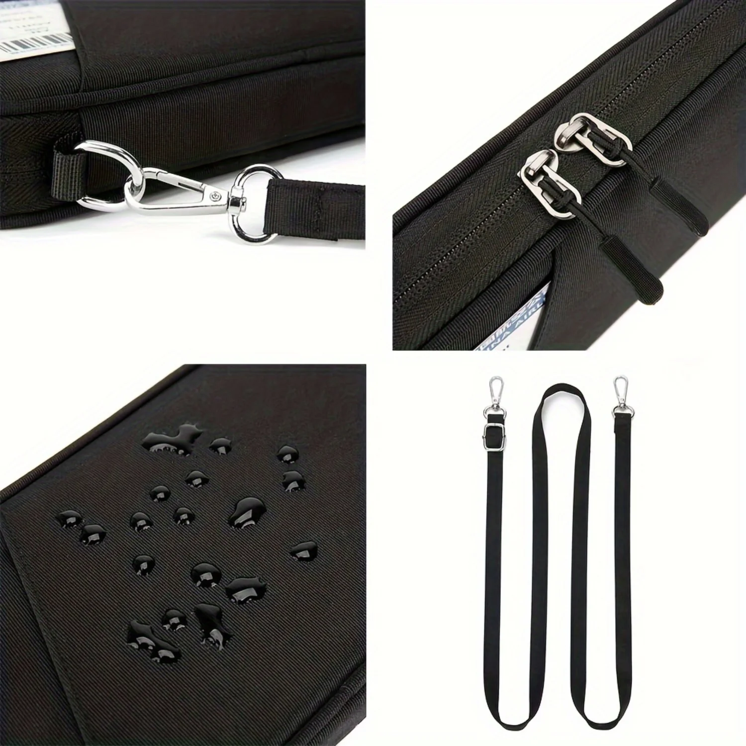 Waterproof Travel Passport Wallet - RFID Blocking Document Organizer for Women and Men, Multiple Pockets, Passport Holder