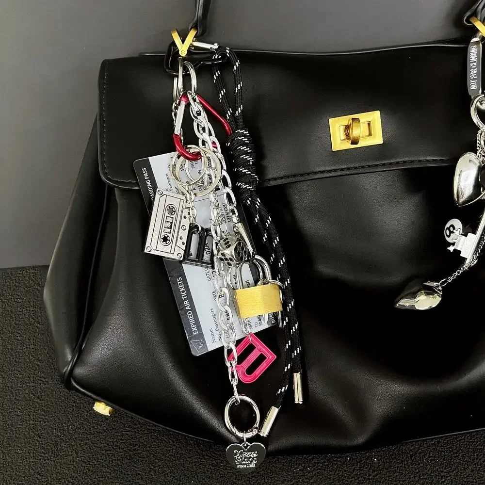 

New Creative Series Of Fashionable Accessories Motorcycle Bags Pendants Rodeo Chain Decorations Keychains Pendants Phone tags
