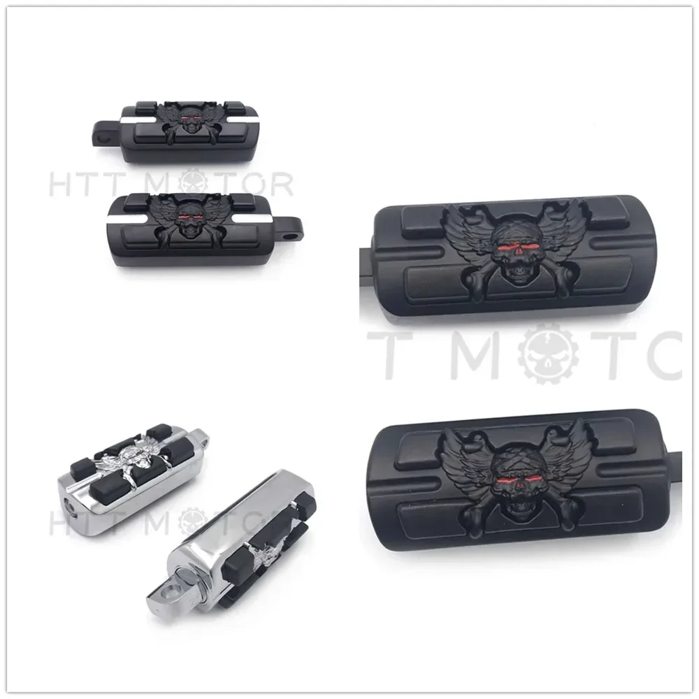 

Chrome Zombie Foot Peg for Harley Davidson 1984-2017 with Male Mount Style Motorcycle Parts