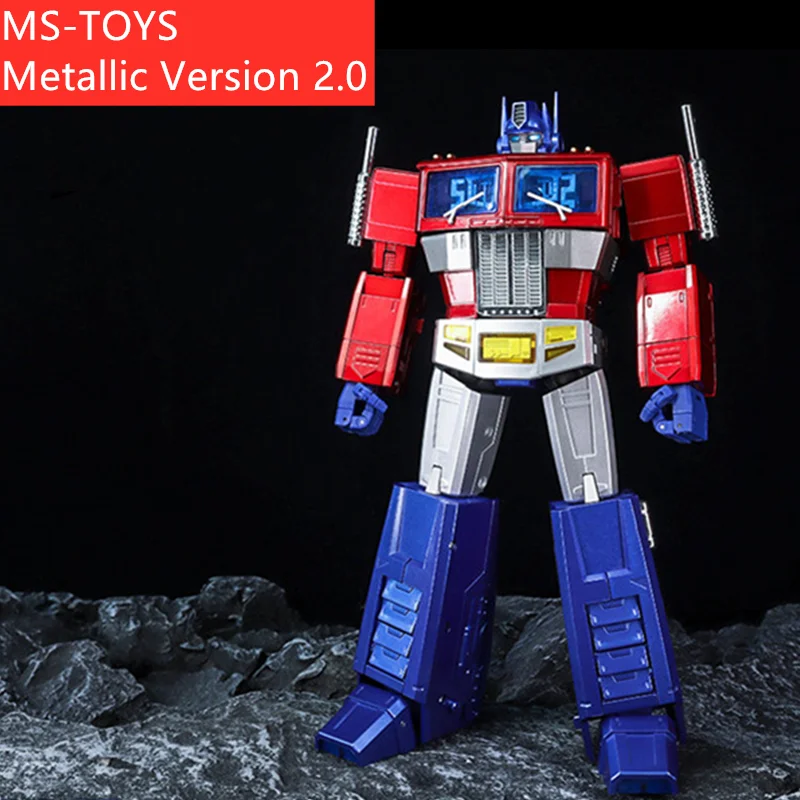 NEW Magic Square MS-TOYS Transformation OP Commander 24CM Metallic Color 2.0 Light Of Freedom MP Action Figure Toy With Box