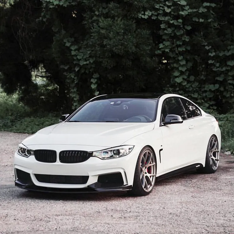 For 2014-2020 BMW 4 Series F32 F33 M-Tech Car Front Bumper Lip Spoiler Splitter BodyKit Protector Exterior Tuning Accessories