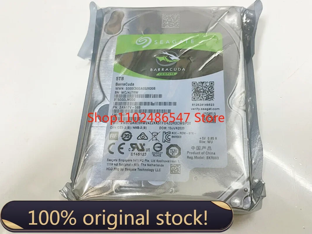 Seagate BarraCuda 5TB SATA 2.5인치 하드디스크, 랩탑용 최적의 대용량 저장장치 추천