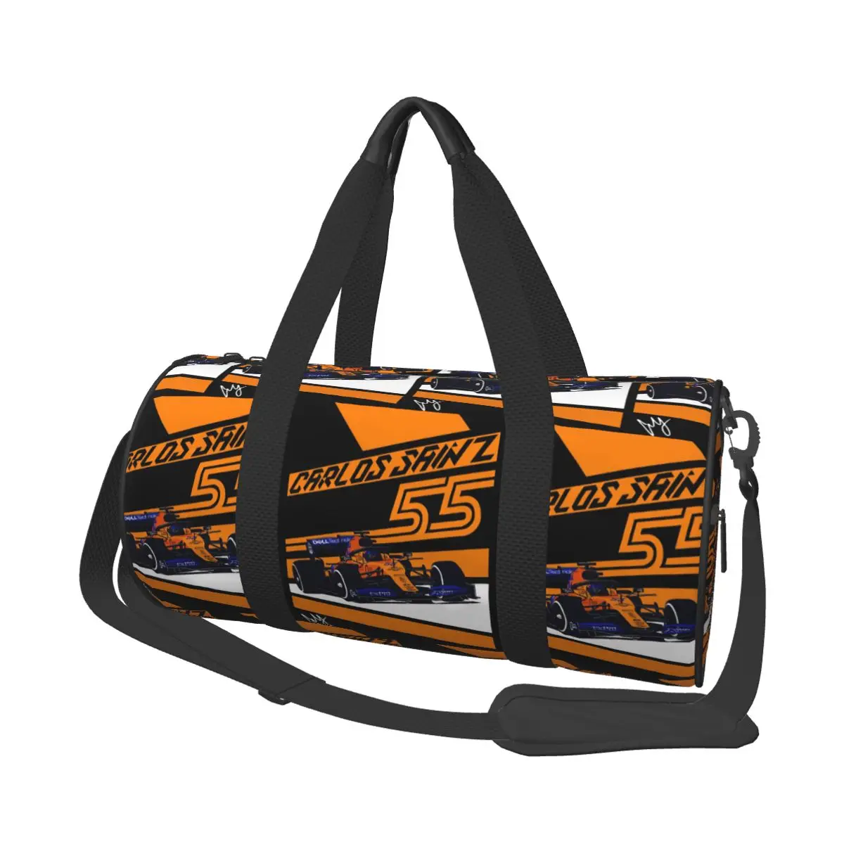 

Carlos Sainz Jr F1 Signature Graphic - Dark Large Duffle Gym Bag Многофункциональные дорожные сумки Duffle Сумки Сумка для фитнеса