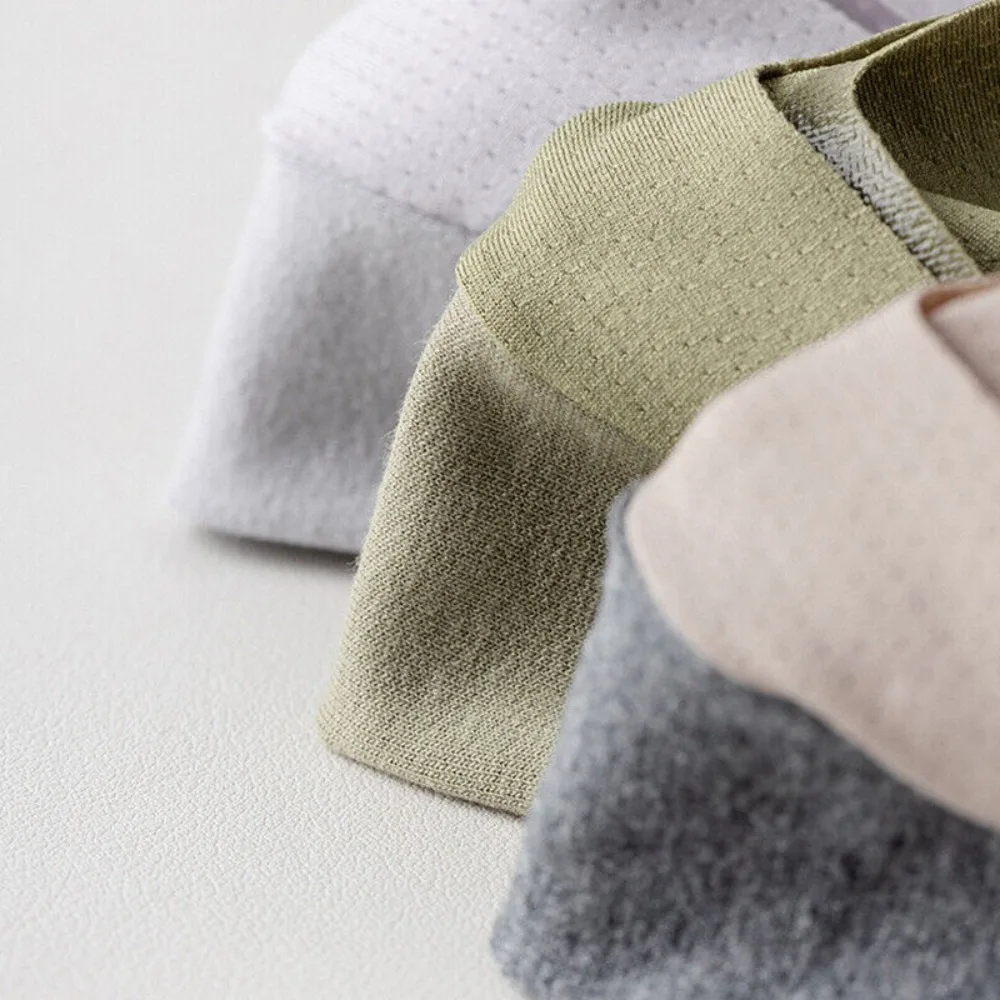 Silicone Anti Slip Boat Socks Odor Prevention Not Falling Off The Heel Short Socks Solid Color Invisibility Ultrathin