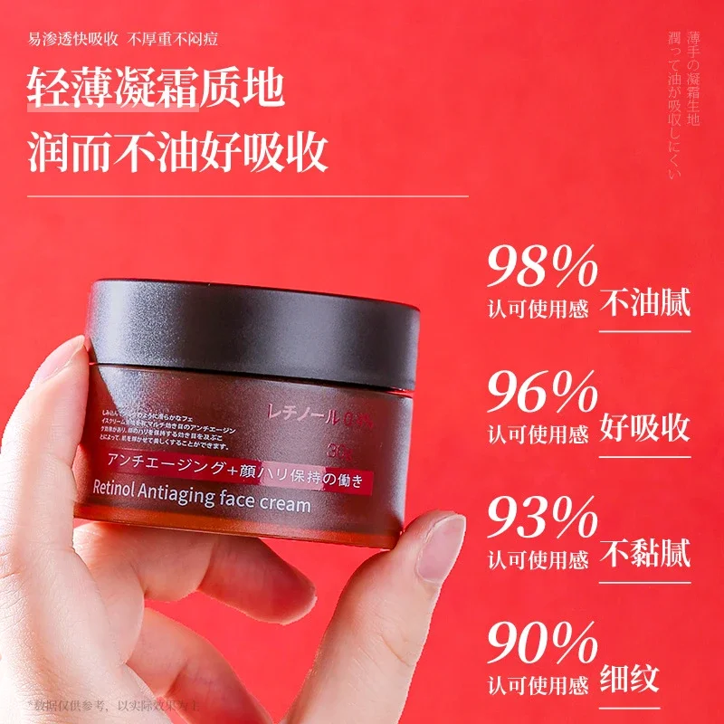 Japanese retinol face cream 30g fade fine lines firming anti wrinkle face cream genuine cross-border