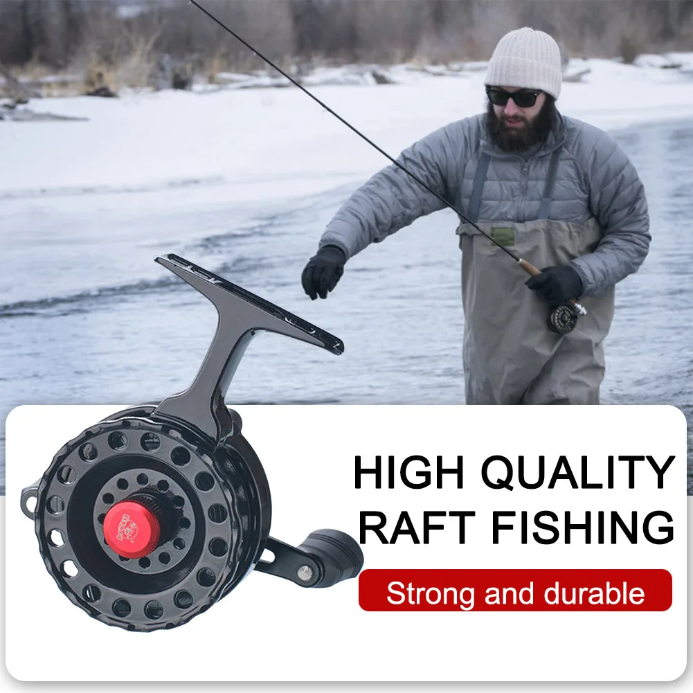 High Foot Front Wheel Raft Reel Right/Left Hand High Speed Spinning Reel Universal 3.6:1 Gear Ratio Raft Wheels Fish Accessories