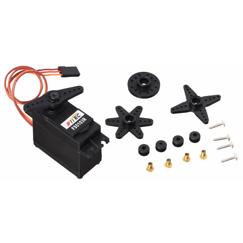 5PCS Feetech Analog Servo Plastic Case Core Motor Mirco Servo For Kit Robot Arduino Con Camara Robotic Arm Kit Ai
