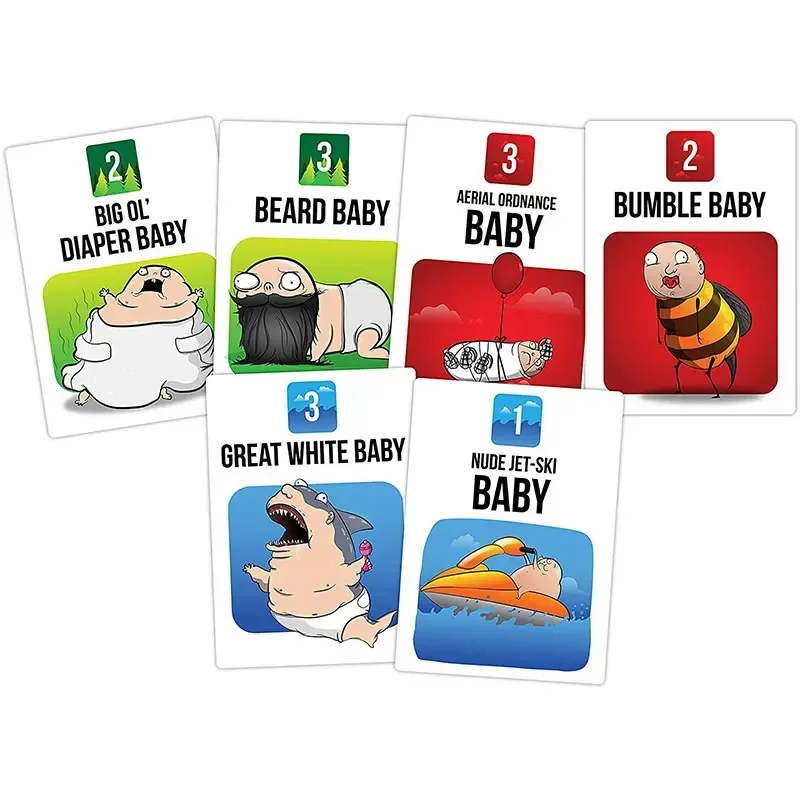 Bears VS Babies Board Game Parent-Child Interaction Cards Basic Game Educational Toys