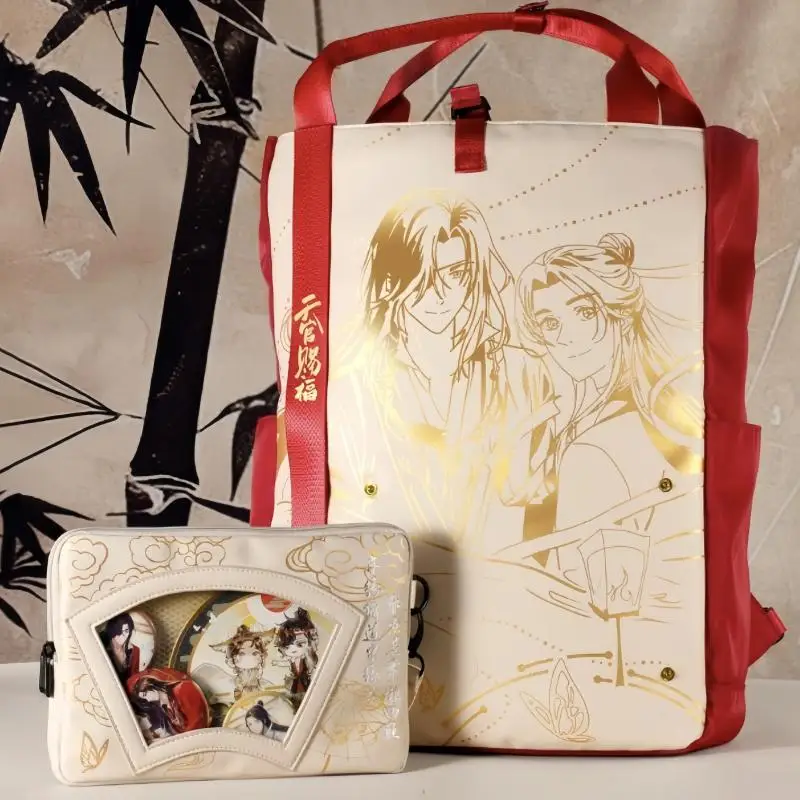

Heaven Official’S Blessing School Backpacks Anime Official Product Hiking Bag Tgcf Xie Lian Hua Cheng Backpack Child Gifts