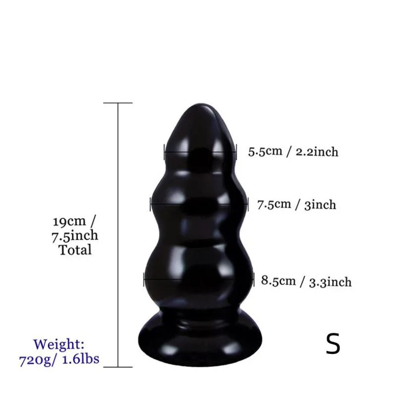 Anal Plug Mit Saugfuß Zur Prostata- Und Analstimulation_voghion.com