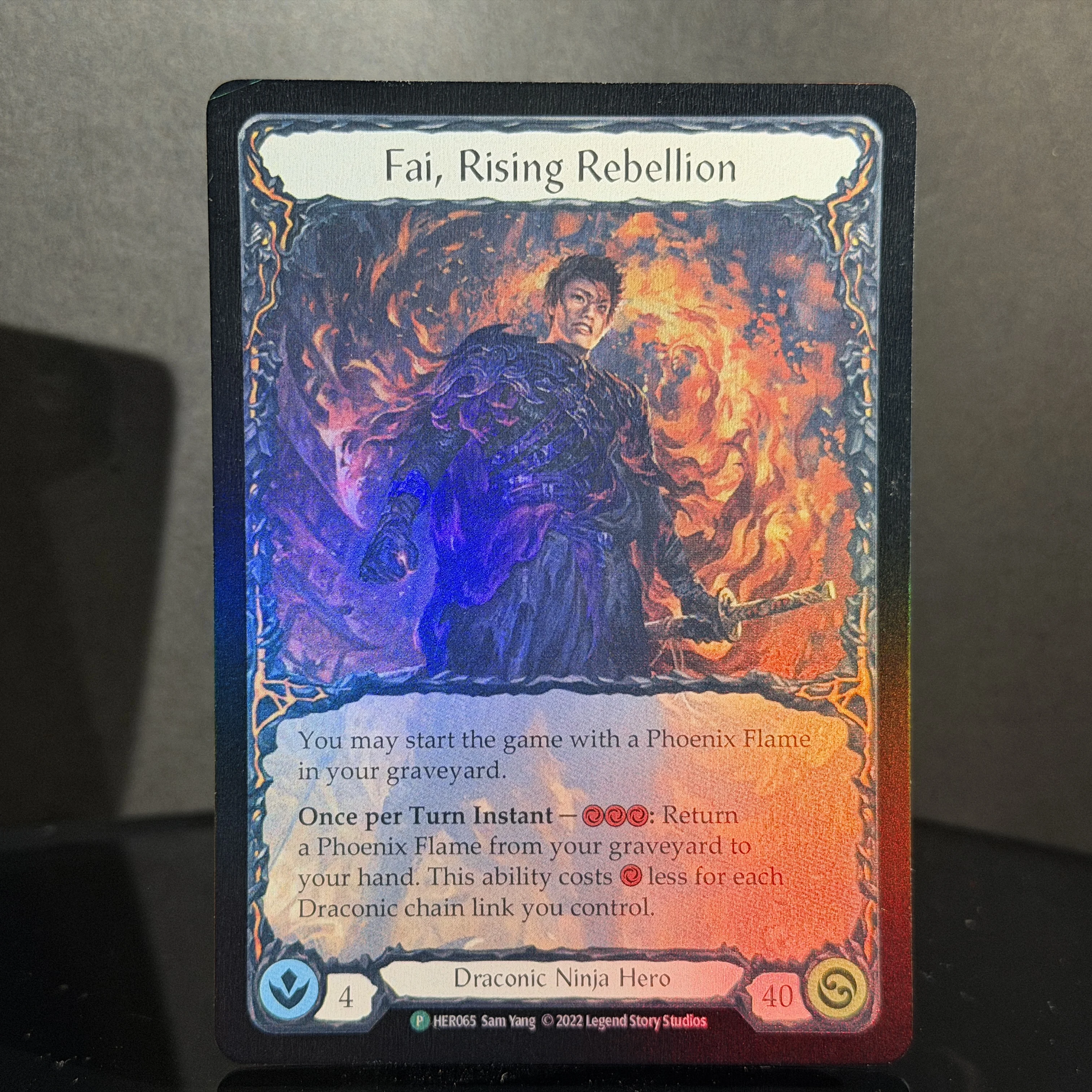 Flesh and Blood FAB Hero Promo HER Rainbow Foil 024 065 066 067