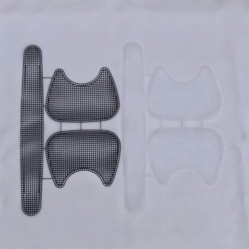 تحت الإبط حقيبة شبكة الحياكة بطانة النسيج شبكة بلاستيكية ورقة الملحقات المخملية DIY أدوات تقليم