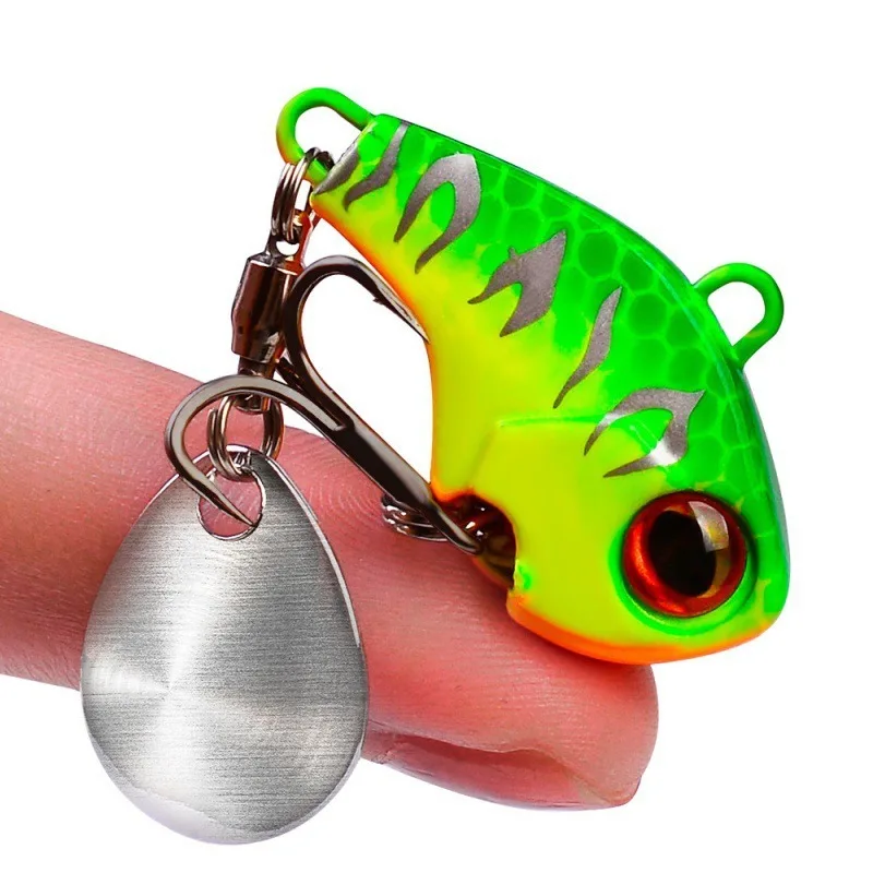 

3pcs Fishing Lure Reflect Light 6g10g Kit Metal VIB Artificial Bait Sinking Spinner Spoon Fishing Lures Jigs Fishing Tackle