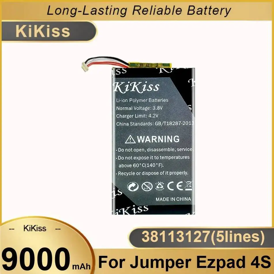 

Reliable Power Laptop Battery 38113127 5Lines For Jumper Ezpad 4S 9000Mah