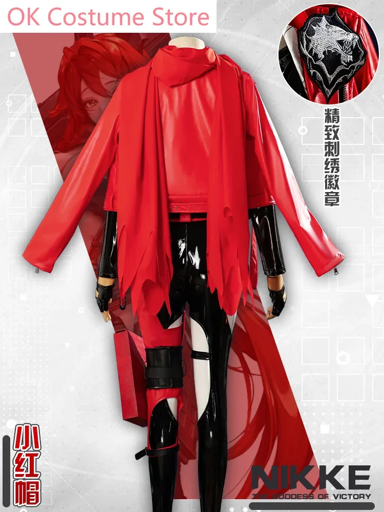 Goddess Of Victory: Nikke Little Red Riding Hood Cosplay Costume Cos Game Anime Party Uniform Hallowen Play Role Clothes