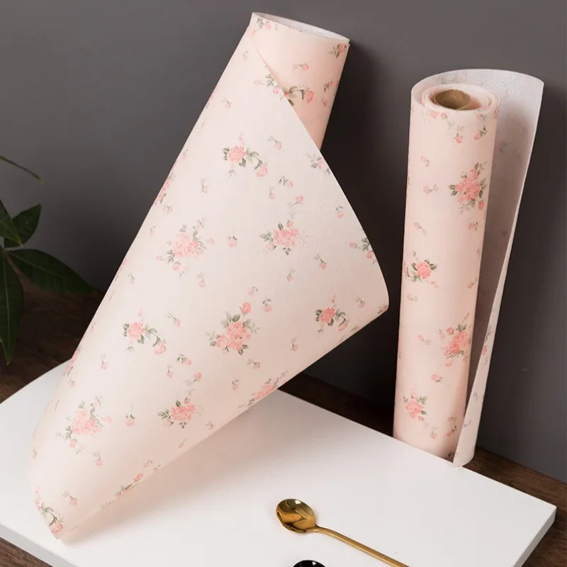 Japanese Drawer Mat Waterproof Oil-Proof Cabinet Shelf Liner Anti-Dust Peel and Stick Wardrobe Kitchen Protector