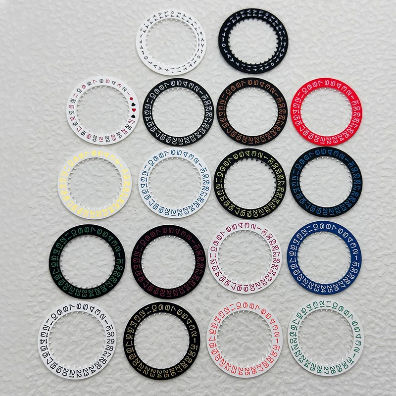 Mod NH36 Movement Date Wheel Compatible with NH34 NH35 and NH36 Movements SKX007 and SKX009 Movement Date Wheels