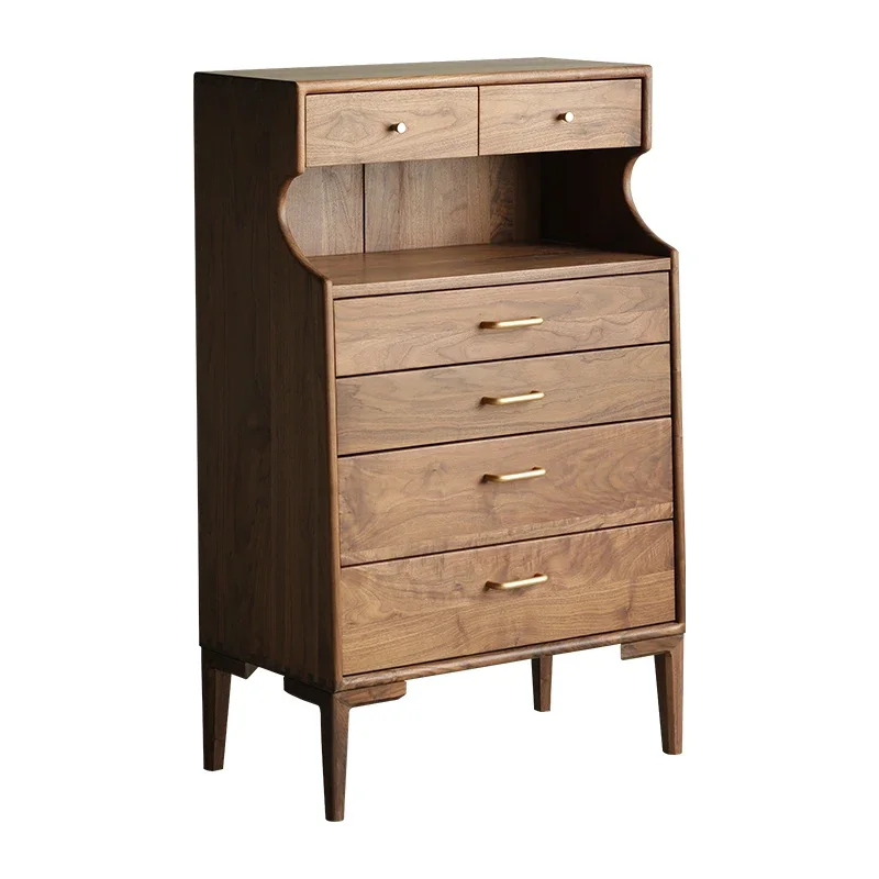 

Chest of Drawers Simple Modern Bedroom Solid Wood Guest Restaurant Storage Drawer Entrance Cabinet