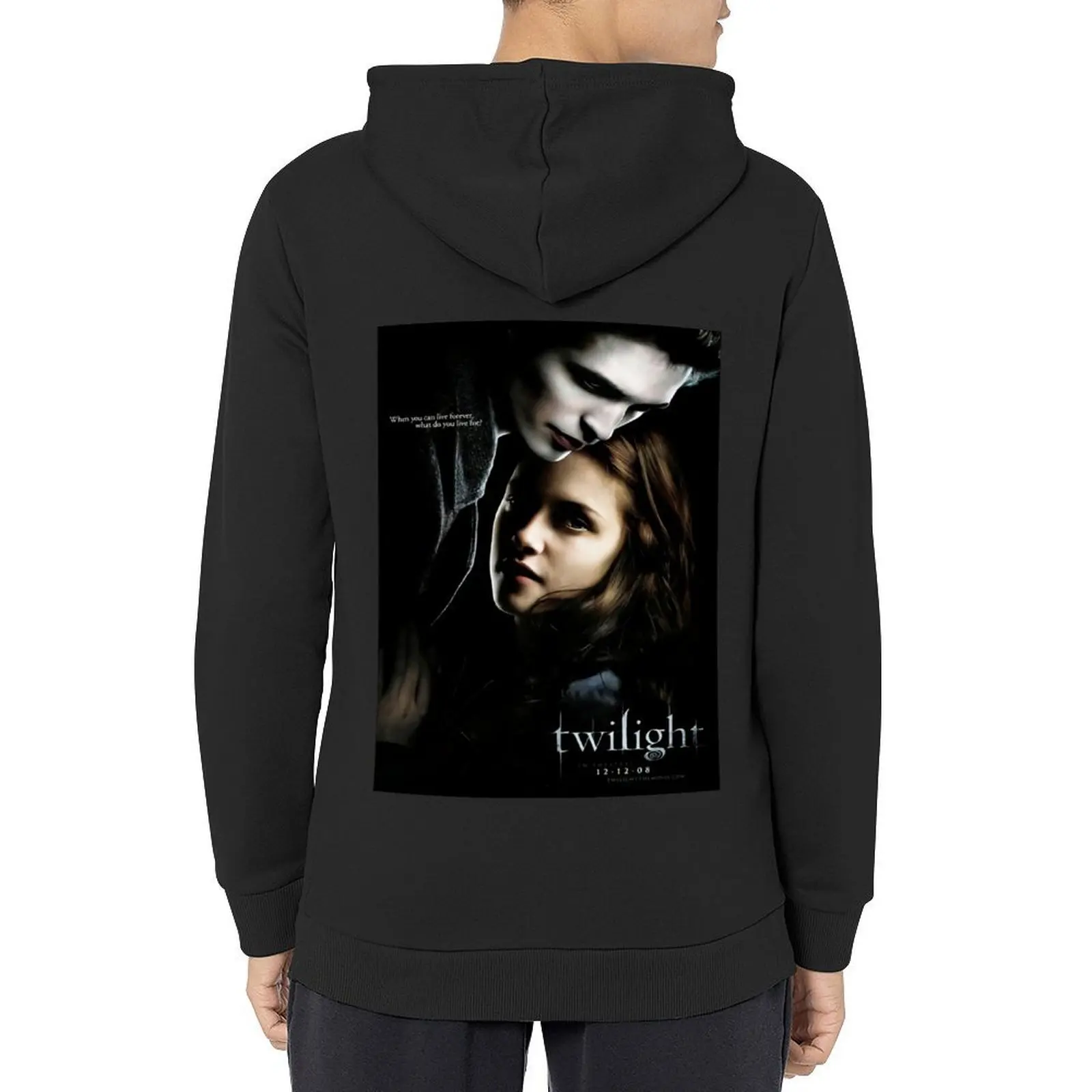 

Romantic Couple Poster Hoodie autumn men's autumn clothes japanese style hooded shirt hoodies for men high quality