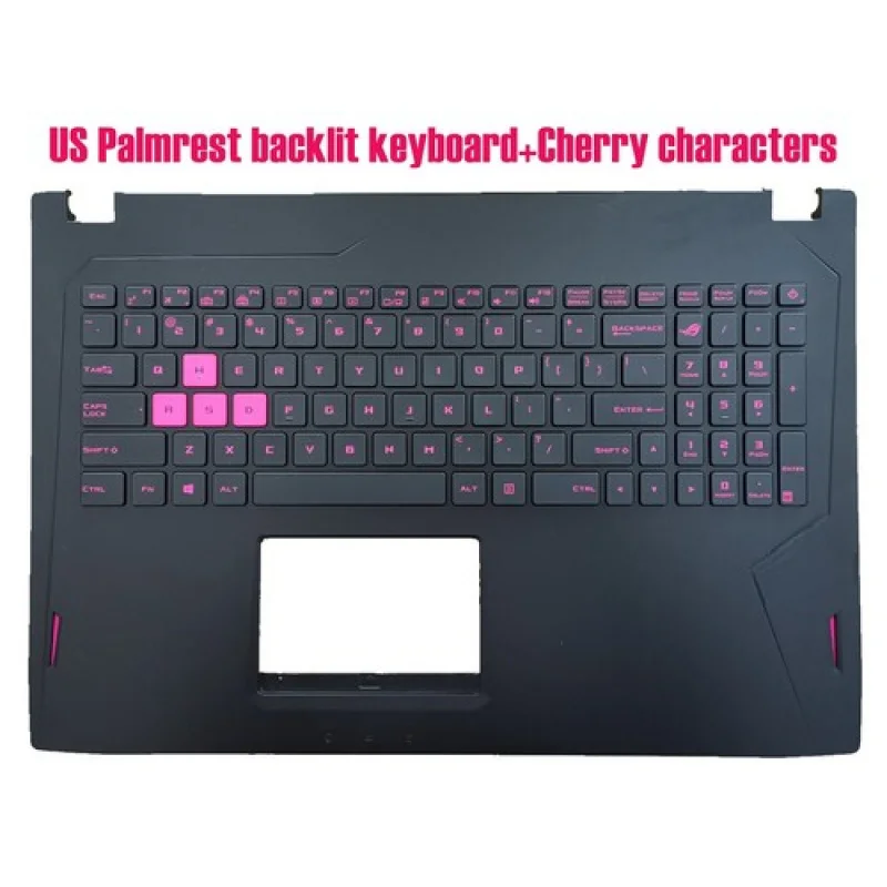Y+US Palmrest backlit keyboard for ASUS GL502V GL502VS GL502VT 90NB0AP2-R31US0